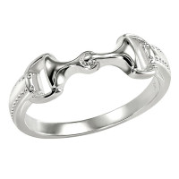 Trensengebissring Schmuck massiv Silber 925/- Reiterschmuck Trensengebissring Schmuck massiv Silber 925/- Reiterschmuck