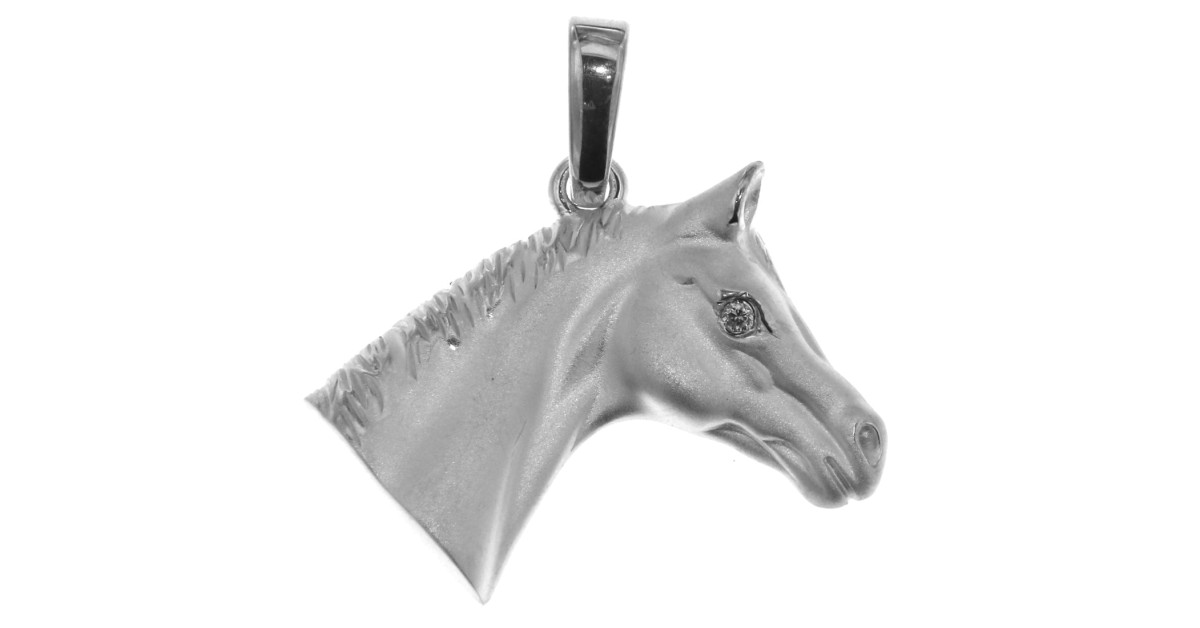 Unique Ovaler 925er Silber Anhänger Mattiert SP0930SL