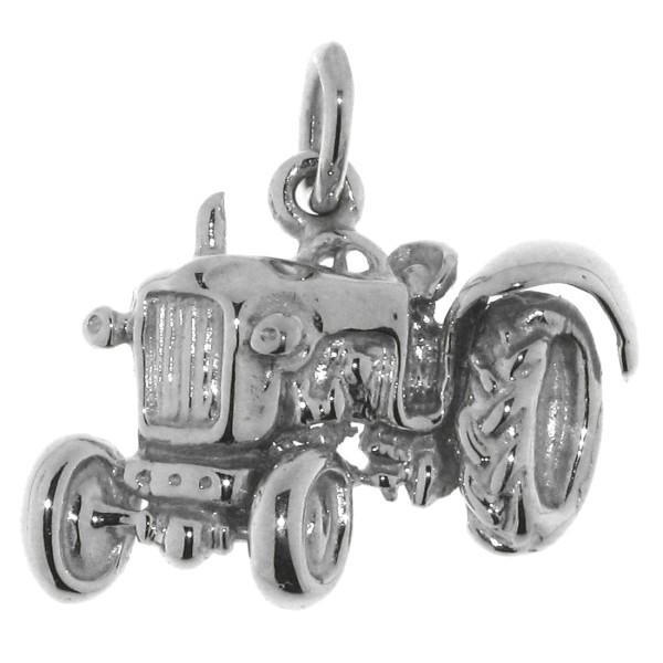 Traktor Bulldog Schmuck Anhänger echt Silber