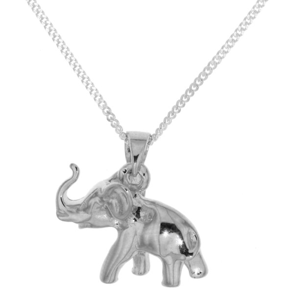 Anhänger Elefant massiv echt Silber komplett mit Kette - Sonderpreis