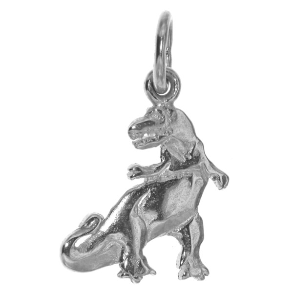 Anhänger Dinosaurier zierlich masssiv echt Silber