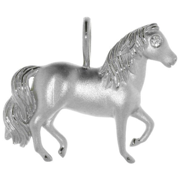 Pferd Gangpferd Schmuck Silber