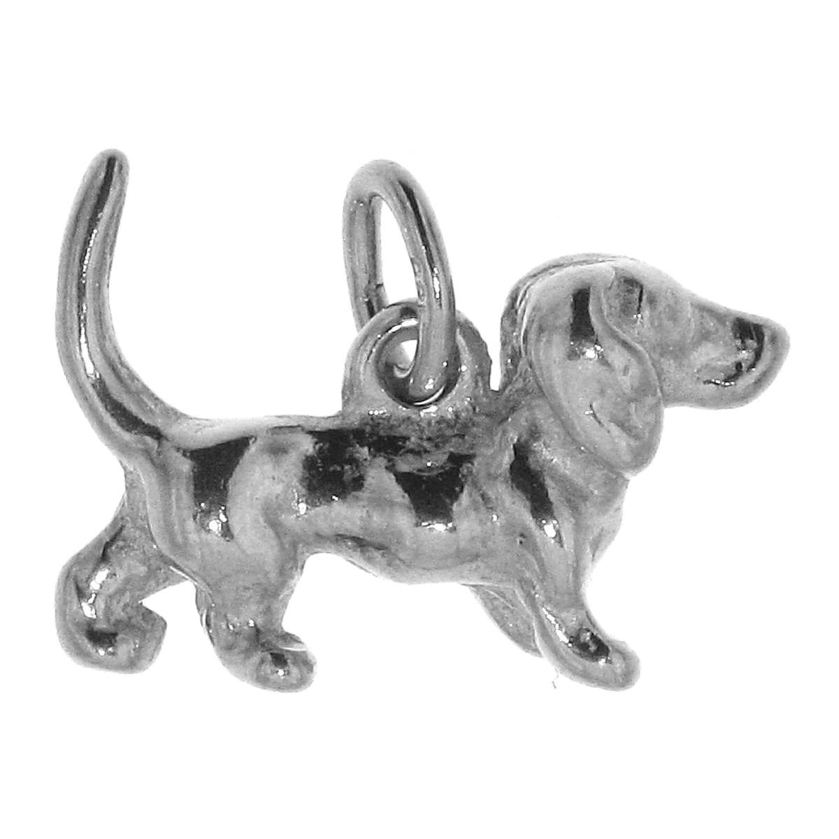 Dackel Weihnachtsbaumspitze Mit Stern - 17cm Christbaum Dekoration