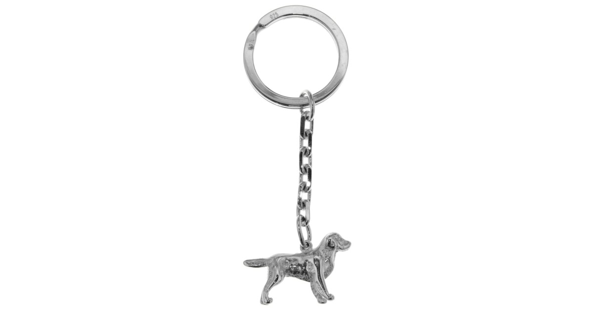 Porte-clés Pitbull En Métal Argenté – Figurine Kampfhund, Neuf, Marque H-Customs